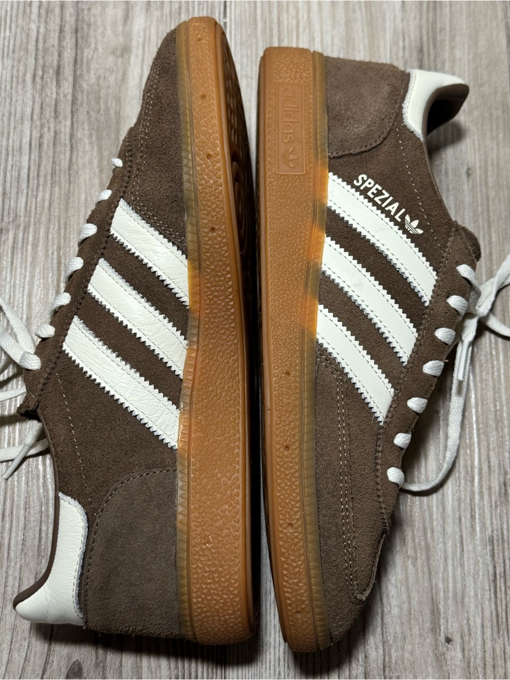 Adidas Originals Handball Spezial Brown White Gum Sneaker W 9 - Picture 5 of 8